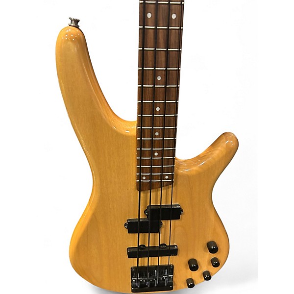 Used Ibanez SR400 Natural Electric Bass Guitar