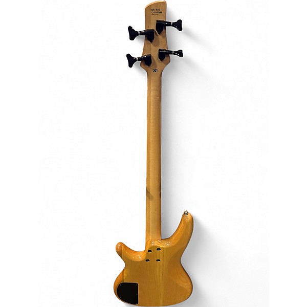 Used Ibanez SR400 Natural Electric Bass Guitar