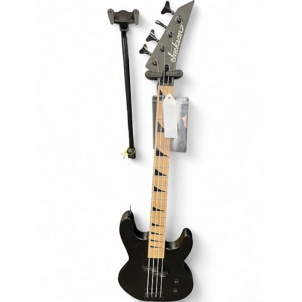 Used Jackson JS1M Matte black Electric Bass Guitar
