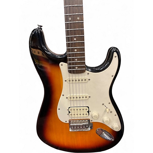 Used Squier Bullet Stratocaster Natural Solid Body Electric Guitar