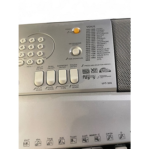 Used Yamaha YPT-300 Portable Keyboard