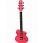 Used Natasha Nebula Pink Solid Body Electric Guitar thumbnail