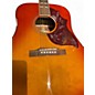 Used Epiphone Hummingbird Pro Faded Cherry Acoustic Electric Guitar