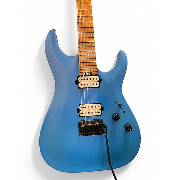 Used Schecter Guitar Research AARON MARSHALL AM-6 ROYAL SAPPHIRE Solid Body Electric Guitar