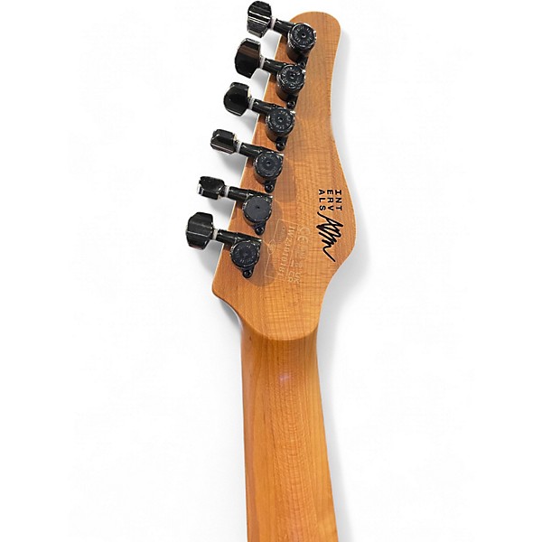 Used Schecter Guitar Research AARON MARSHALL AM-6 ROYAL SAPPHIRE Solid Body Electric Guitar