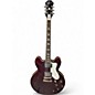 Used Epiphone Noel Gallagher Riviera Cherry Hollow Body Electric Guitar