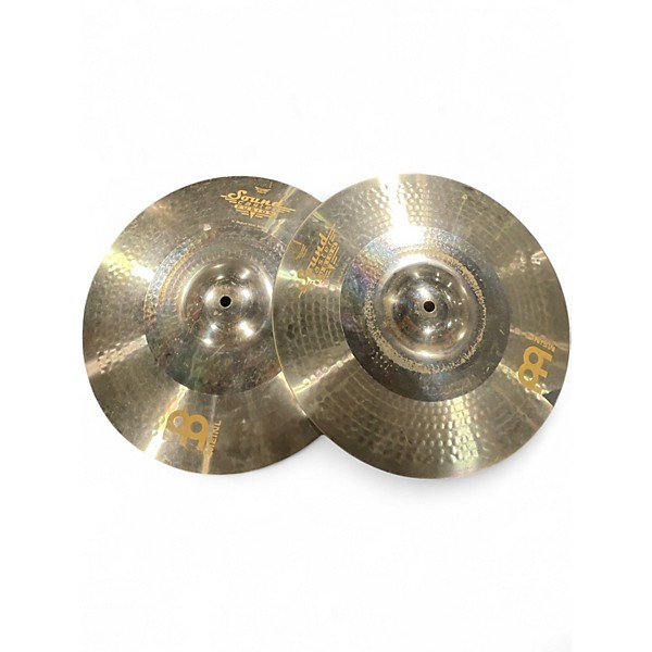 Used MEINL 14in Sound Caster Fusion Hi Hat Pair Cymbal