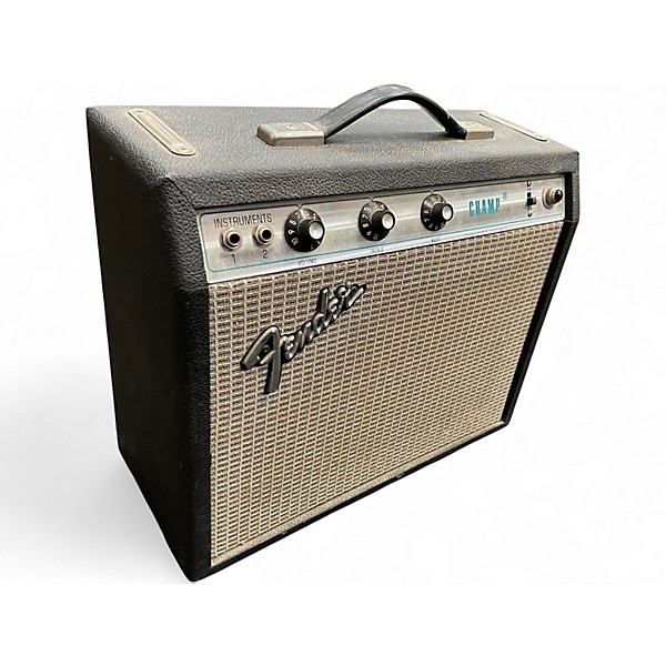 Vintage 1975 Fender Champ Tube Guitar Combo Amp