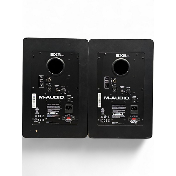 Used M-Audio BX8 D2 Pair Powered Monitor