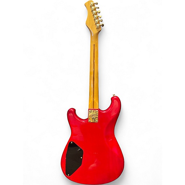 Used Hondo  Formula 1 Series Heritage Cherry Solid Body Electric Guitar