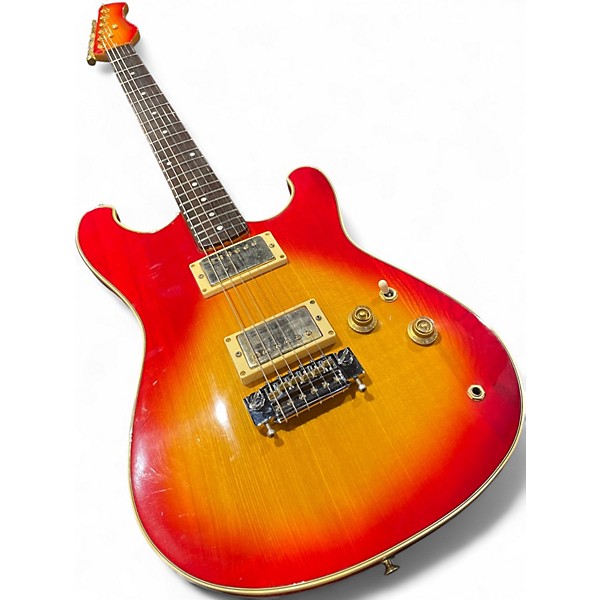 Used Hondo  Formula 1 Series Heritage Cherry Solid Body Electric Guitar