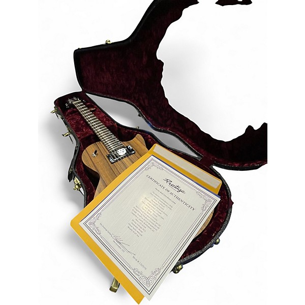 Used Prestige MASTER BUILT ELITE BLACK LIMBA BLACK LIMBA Solid Body Electric Guitar