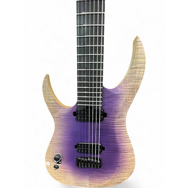 Used Schecter Guitar Research TAO-7 JOHN BROWNE LH OZONE BURST Solid Body Electric Guitar