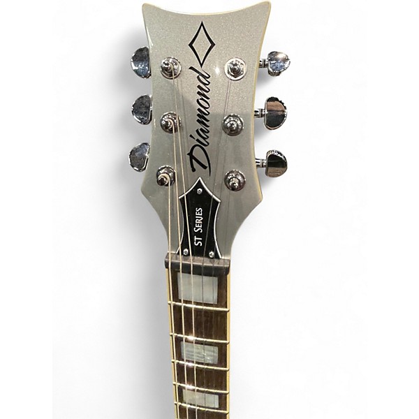 Used Diamond BOLERO ST SILVER PEARL Solid Body Electric Guitar
