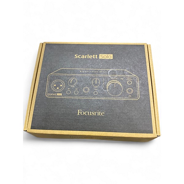 Used Focusrite Scarlett Solo Gen 3 Audio Interface