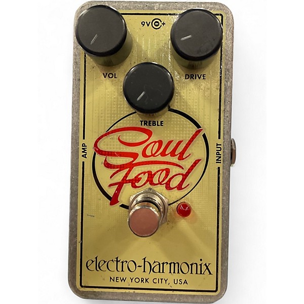 Used Electro-Harmonix Soul Food Overdrive Effect Pedal