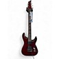 Used Schecter Guitar Research Hellraiser C1 Floyd Rose Crimson Red Burst Solid Body Electric Guitar thumbnail
