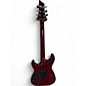 Used Schecter Guitar Research Hellraiser C1 Floyd Rose Crimson Red Burst Solid Body Electric Guitar