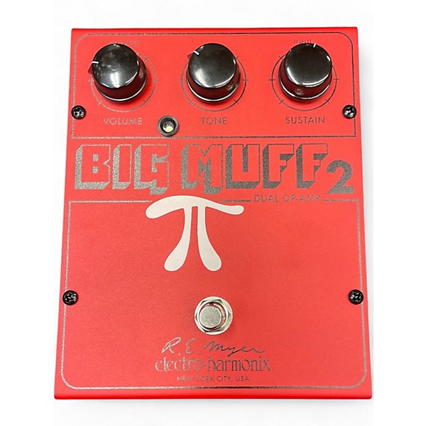 Used Electro-Harmonix HS Big Muff 2 Dual Op-Amp Fuzz Effect Pedal