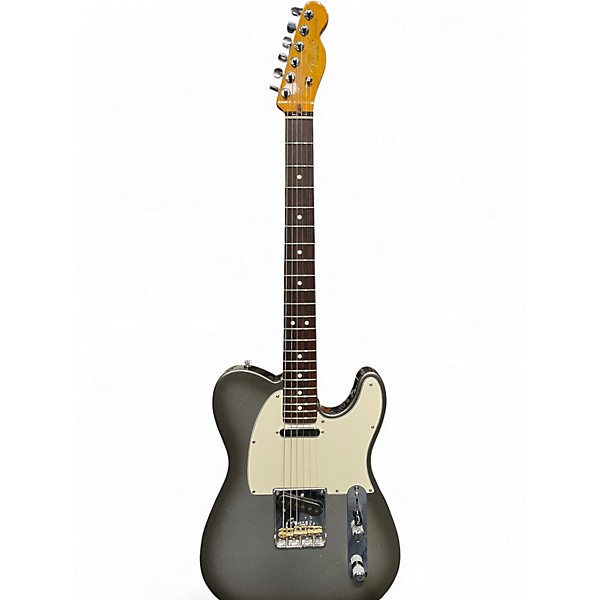 Used Fender American Professional II Telecaster Mercury Burst Solid Body Electric Guitar