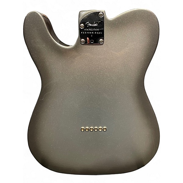 Used Fender American Professional II Telecaster Mercury Burst Solid Body Electric Guitar
