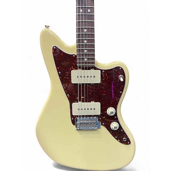 Used Fender American Performer Jazzmaster Vintage White Solid Body Electric Guitar