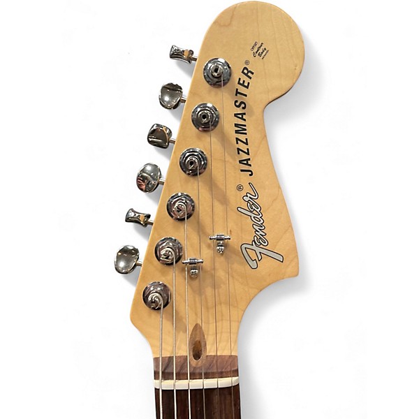 Used Fender American Performer Jazzmaster Vintage White Solid Body Electric Guitar