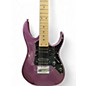 Used Ibanez MIKRO Purple Solid Body Electric Guitar