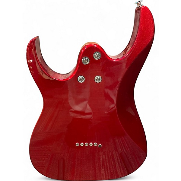 Used Ibanez MIKRO 6 STRING  Candy Apple Red Solid Body Electric Guitar