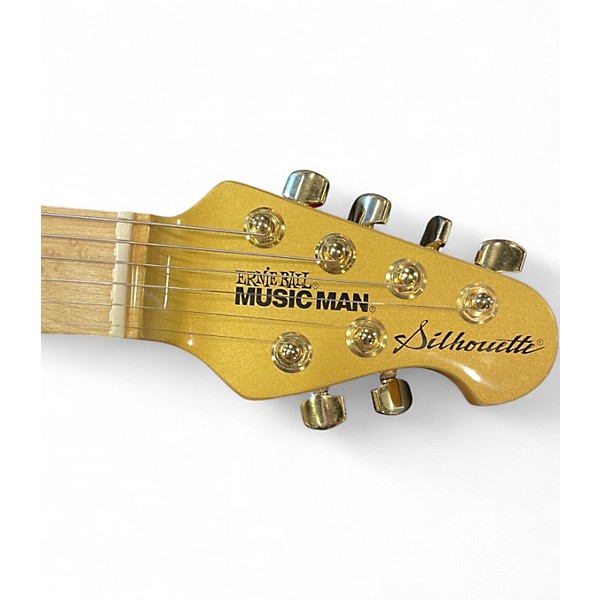 Used Ernie Ball Music Man Silhouette CUSTOM SERIES GOLD TOP CUSTOM SERIES Solid Body Electric Guitar