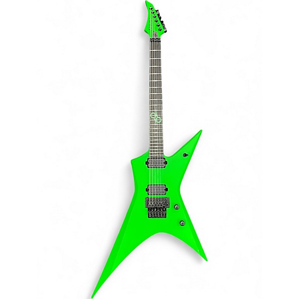 Used 2020s Solar Guitars X2.6FRGN+ Neon Green Solid Body Electric Guitar