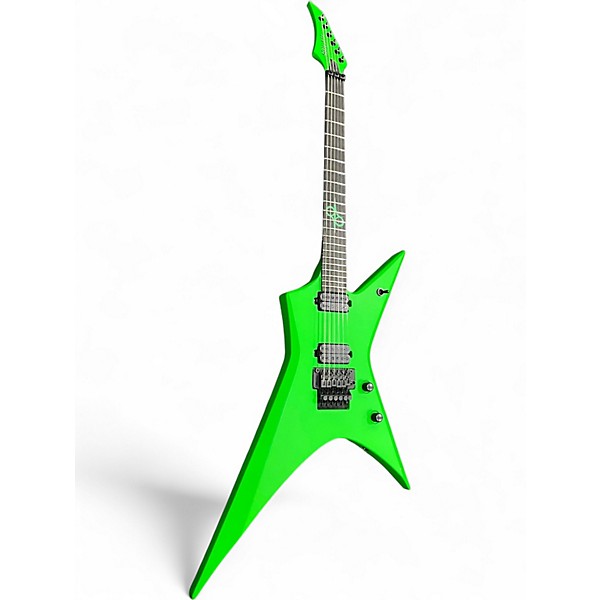 Used 2020s Solar Guitars X2.6FRGN+ Neon Green Solid Body Electric Guitar