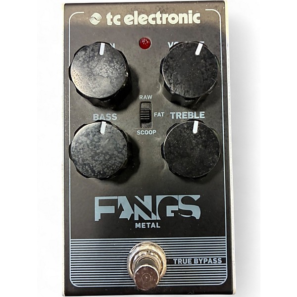 Used TC Electronic Fangs Metal Distortion Effect Pedal