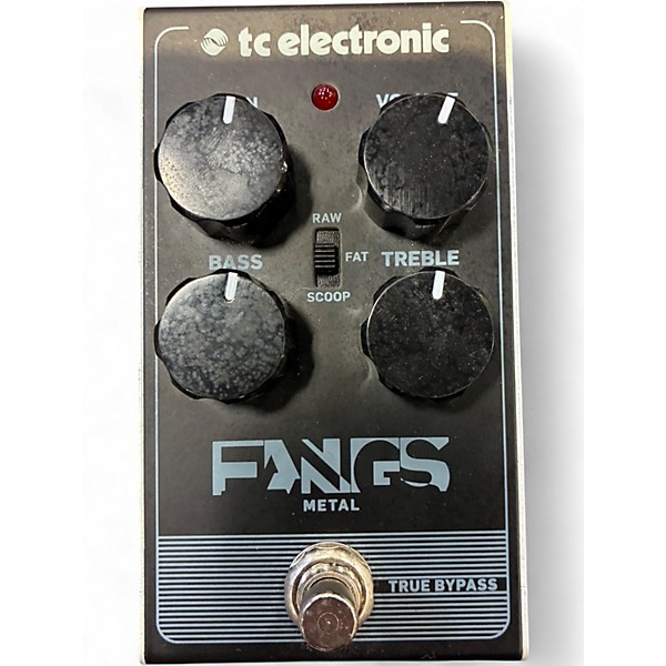 Used TC Electronic Fangs Metal Distortion Effect Pedal