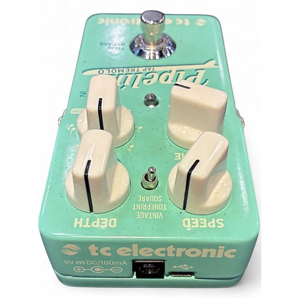 Used TC Electronic Pipeline Tap Tremolo Effect Pedal