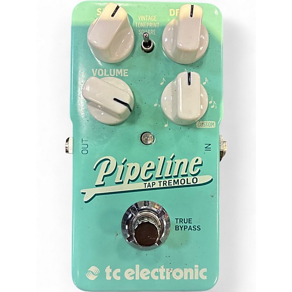 Used TC Electronic Pipeline Tap Tremolo Effect Pedal