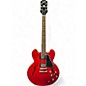 Used Epiphone ES335 WITH GIBSON PICKUPS RED Hollow Body Electric Guitar thumbnail