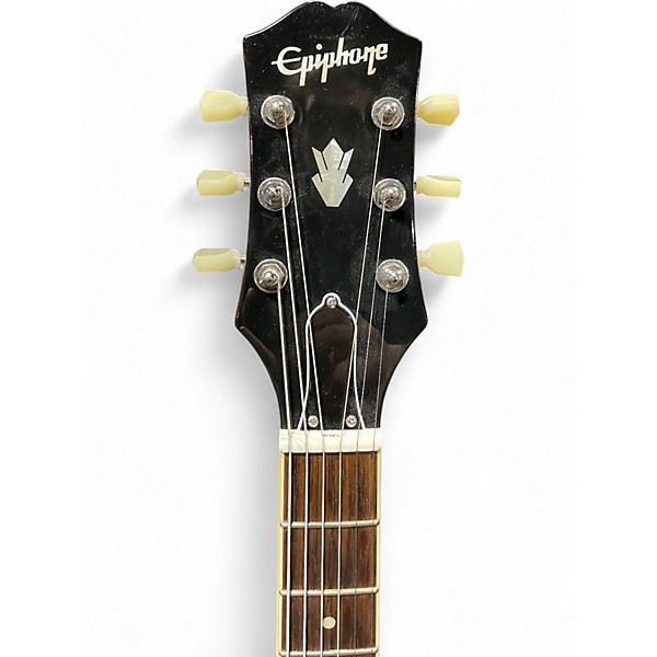 Used Epiphone ES335 WITH GIBSON PICKUPS RED Hollow Body Electric Guitar