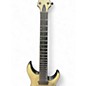 Used Schecter Guitar Research diamond series km-7 7 string Cream Solid Body Electric Guitar