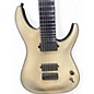 Used Schecter Guitar Research diamond series km-7 7 string Cream Solid Body Electric Guitar