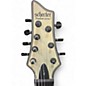 Used Schecter Guitar Research diamond series km-7 7 string Cream Solid Body Electric Guitar