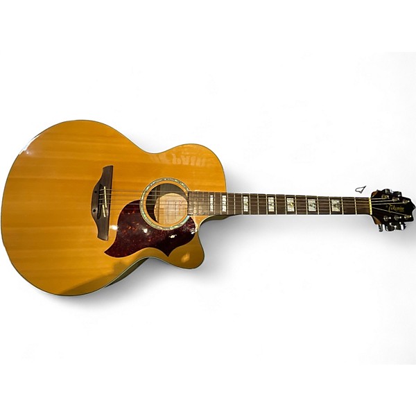 Used Takamine EG523SC Natural Acoustic Electric Guitar