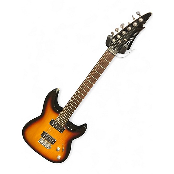 Used Laguna LE300 2 Color Sunburst Solid Body Electric Guitar