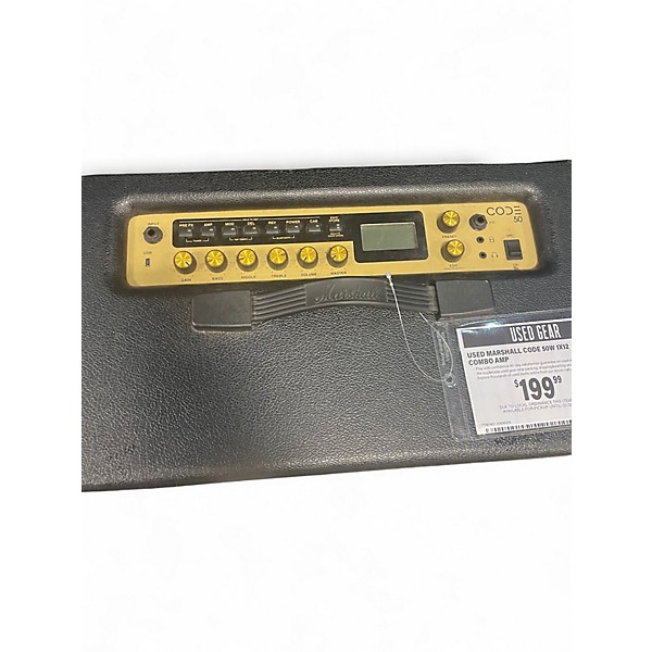 Used Marshall CODE 50W 1x12 Guitar Combo Amp