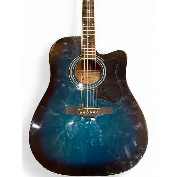 Used Ibanez V70CE 2 Color Sunburst Acoustic Electric Guitar