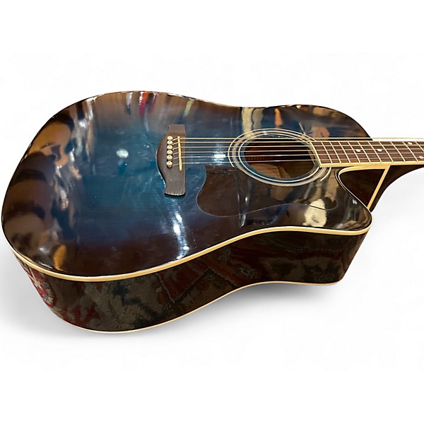 Used Ibanez V70CE 2 Color Sunburst Acoustic Electric Guitar