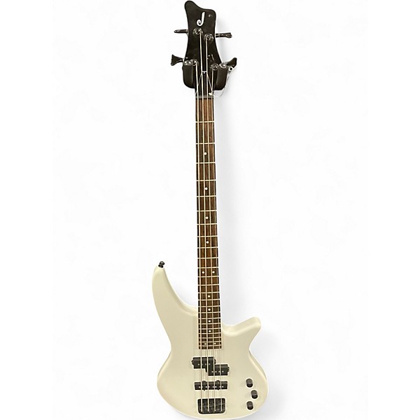 Used Jackson JS2 SPECTRA Alpine White Electric Bass Guitar