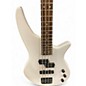 Used Jackson JS2 SPECTRA Alpine White Electric Bass Guitar