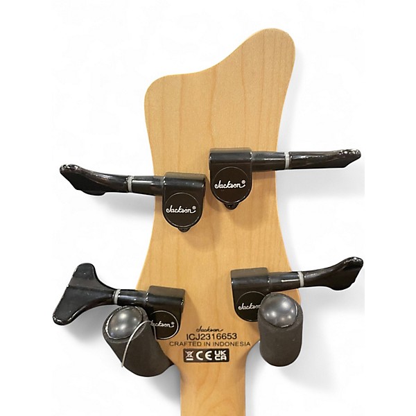 Used Jackson JS2 SPECTRA Alpine White Electric Bass Guitar