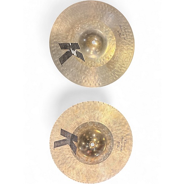 Used Zildjian 13in K Custom Hybrid Hi Hat Pair Cymbal